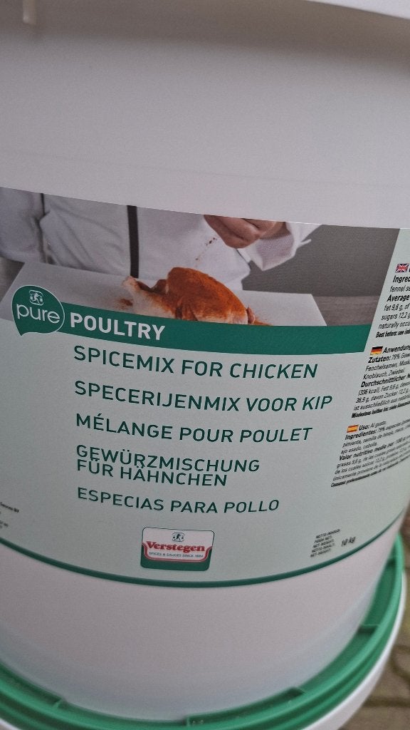 3 grote emmers Verstegen Specerijenmix voor kip. 3x 10 Kilo!, Ophalen