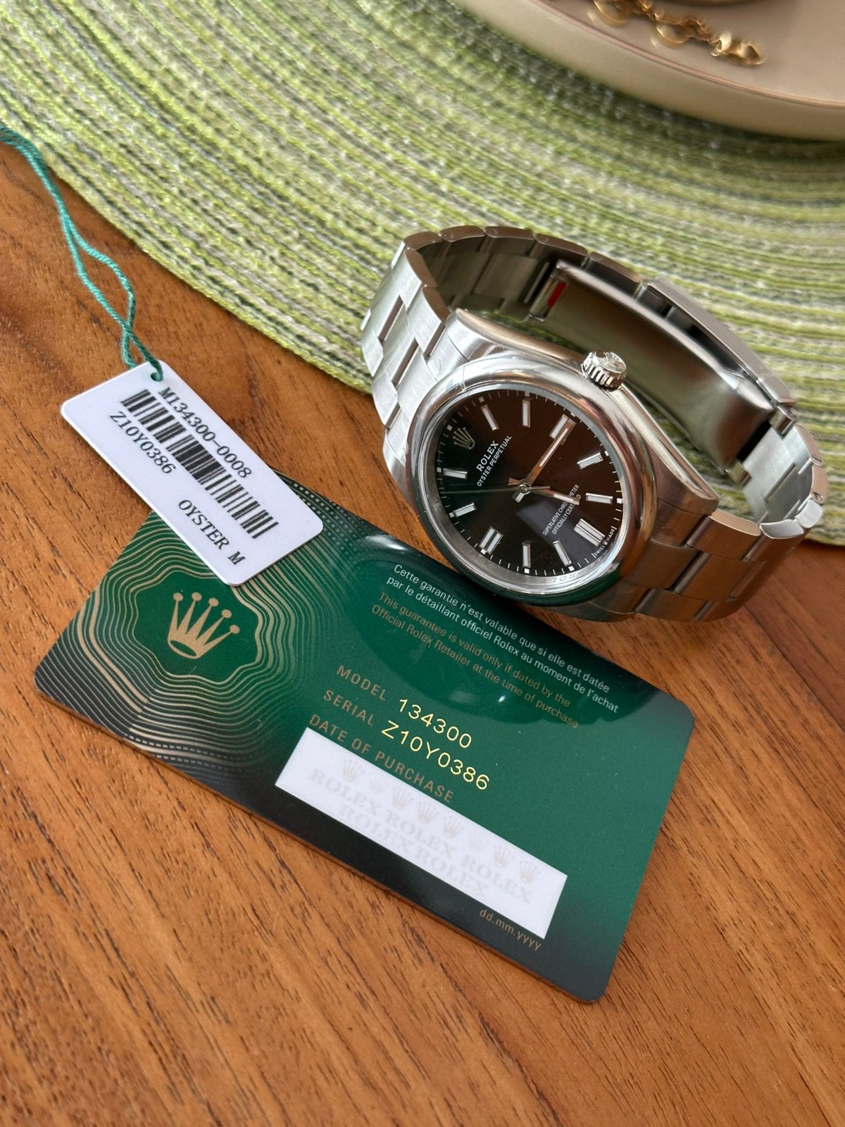 Rolex oyster perpetual 41mm, Ophalen of Verzenden, Staal, Overige merken