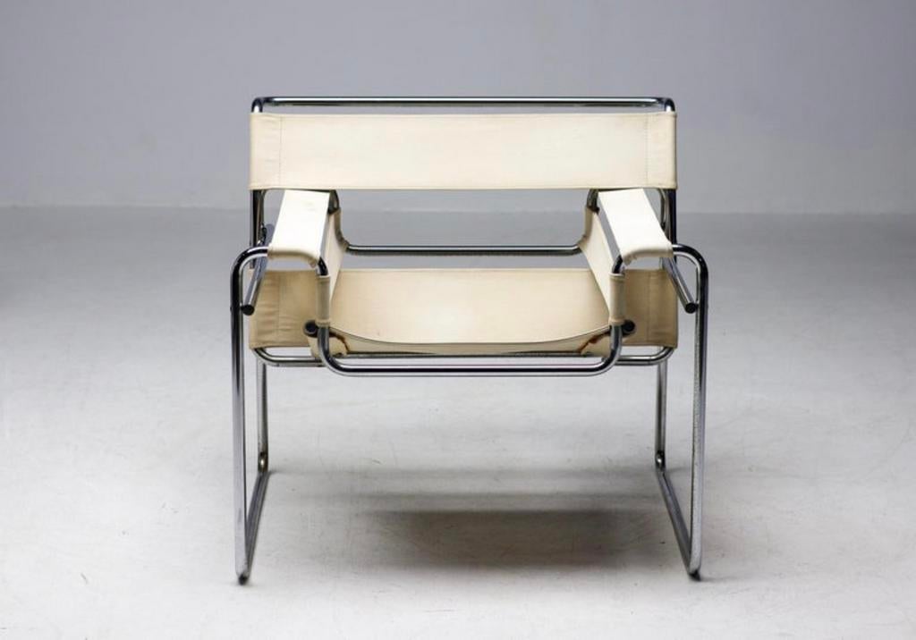 Wassily Chair — Marcel Breuer, Gavina, Ophalen, Overige materialen, -, -