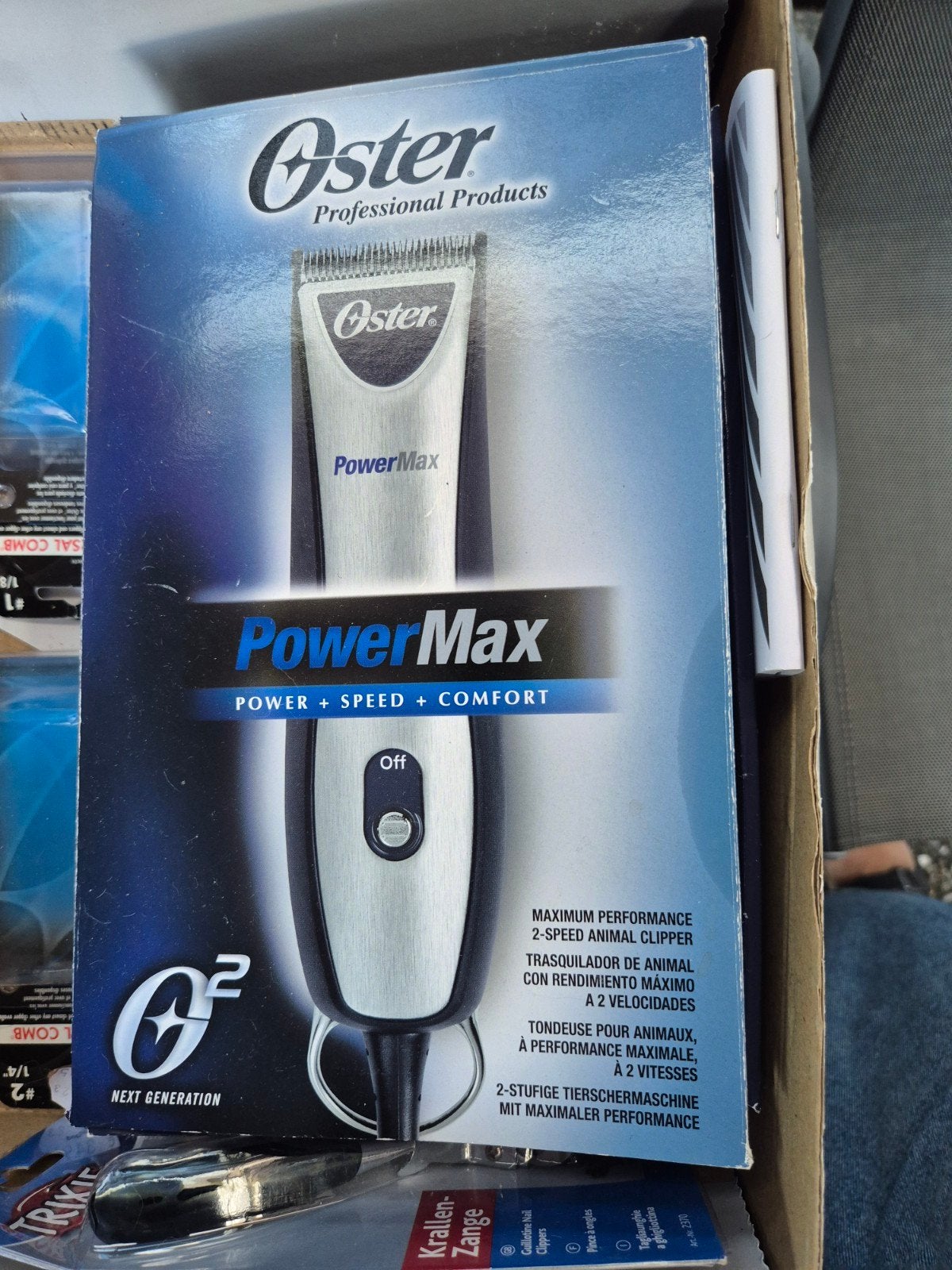 Oster Tondeuse met meerdere opzetstukken., Ophalen of Verzenden, Zo goed als nieuw