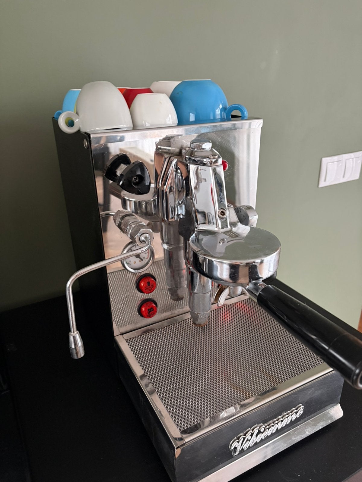 Vebiemmen E61 italiaanse espresso machine, Witgoed en Apparatuur, Koffiezetapparaten, Ophalen, Zo goed als nieuw, Espresso apparaat