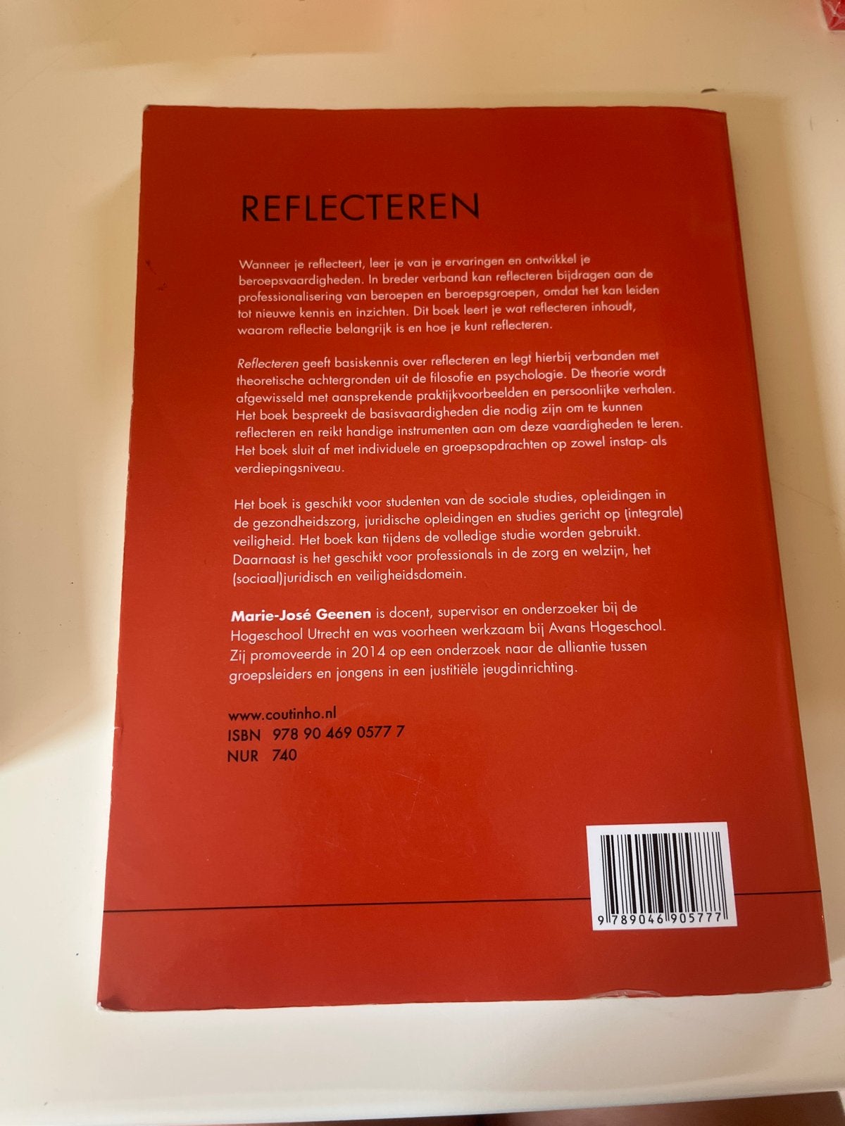 Reflecteren: Leren van ervaringen als professional, Ophalen of Verzenden, Gamma, Gelezen, HBO