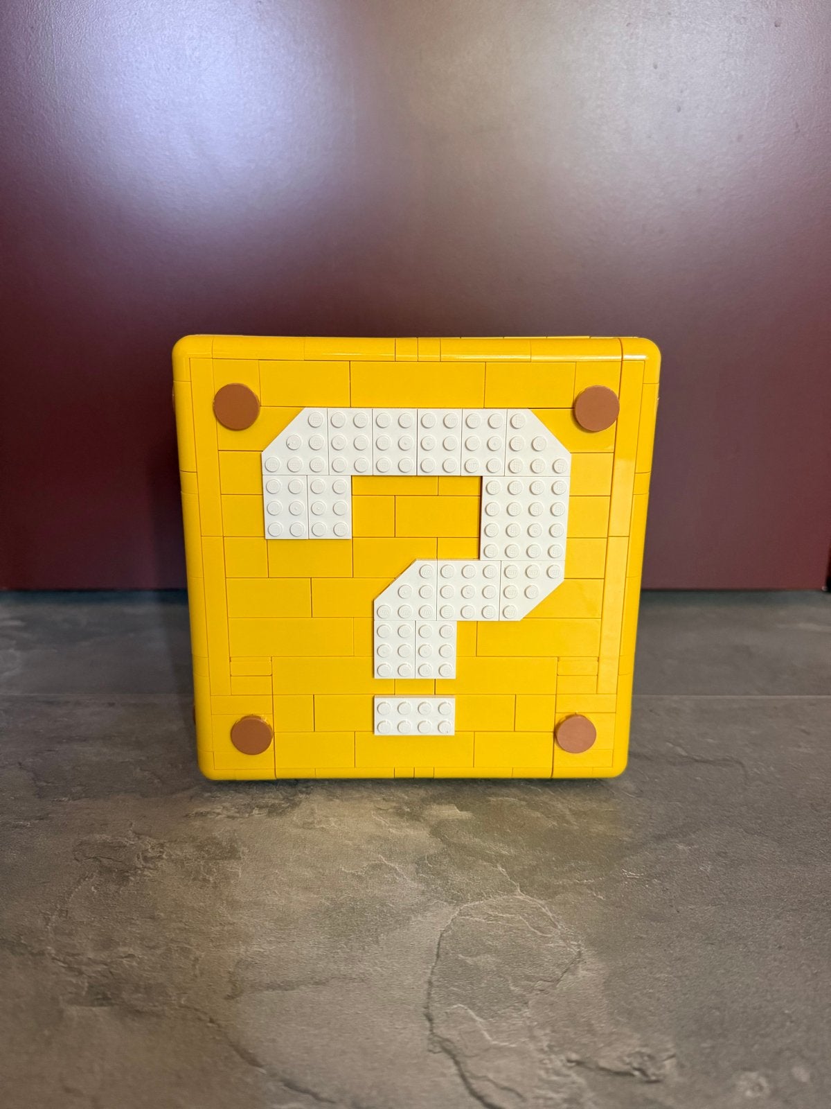 LEGO Super Mario 64 Vraagtekenblok (71395), Ophalen, Zo goed als nieuw, Overige merken