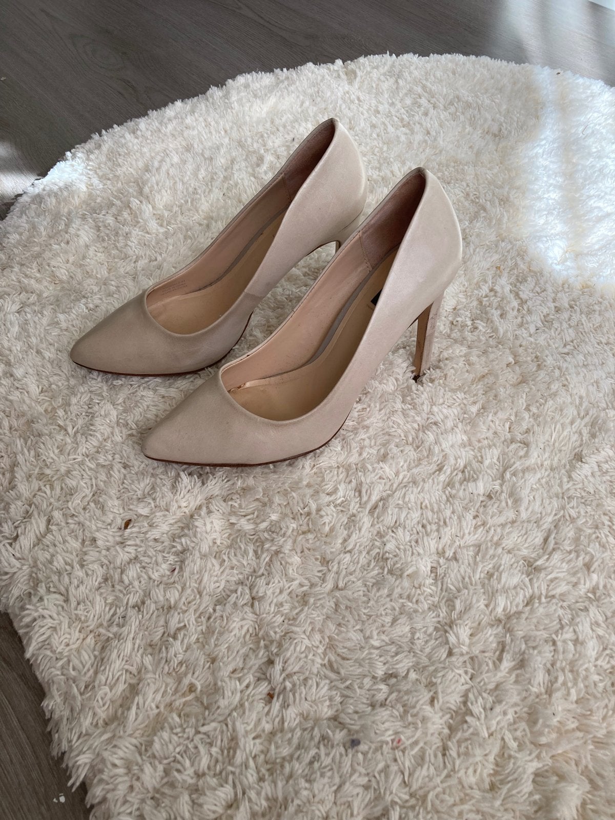 Mango pumps maat 36 - Beige, Ophalen, Gedragen, Beige, Pumps