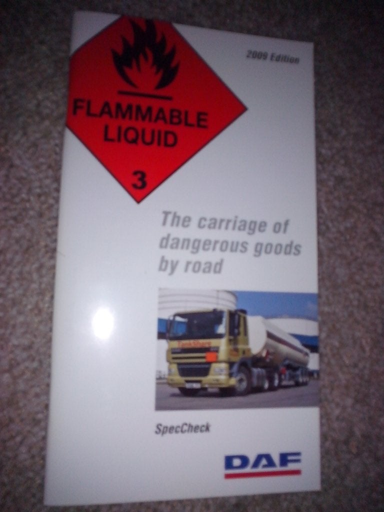 DAF The carriage of dangerous goods by road folder brochure, Boeken, Ophalen of Verzenden, Nieuw, Overige merken