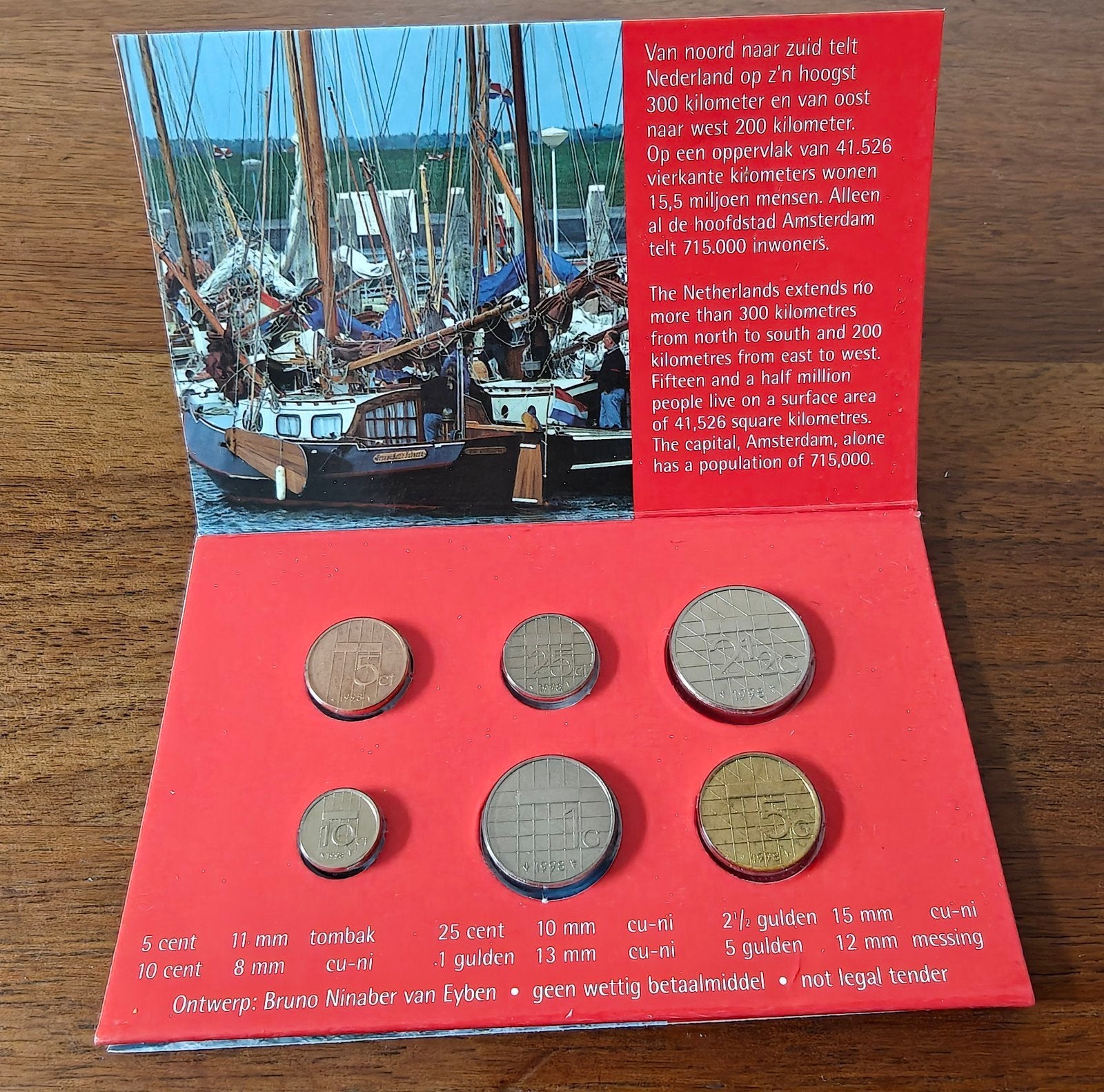 Mini-muntset Nederland - De Nederlandse Munt, Verzenden, Koningin Beatrix, Overige waardes, Setje