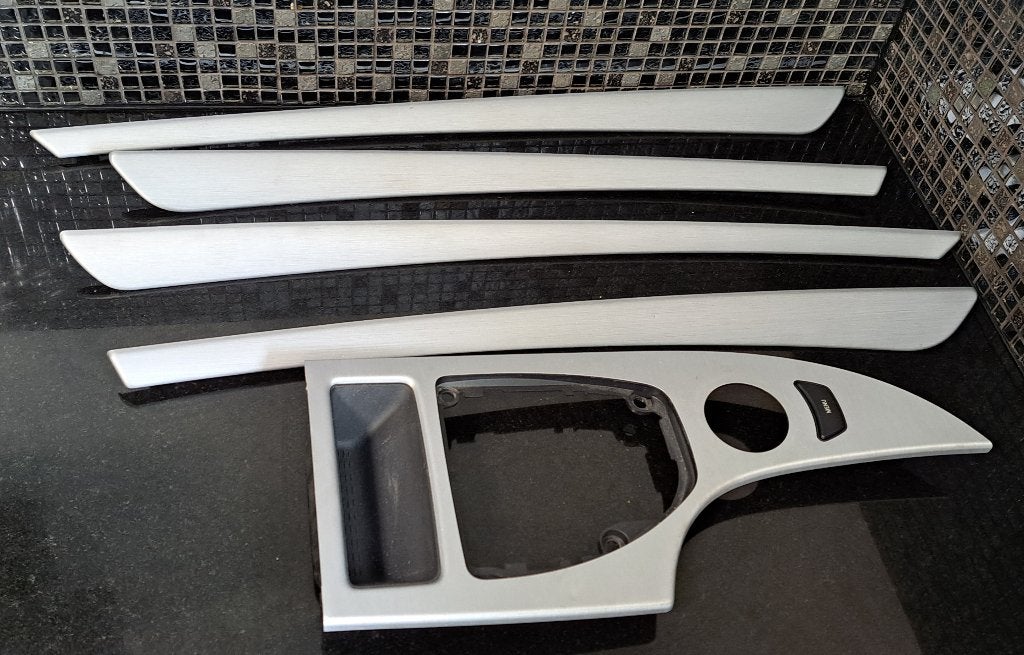 BMW 5serie aluminium deurlijsten facelift lci e61 m5 v10, Ophalen, Nieuw, BMW