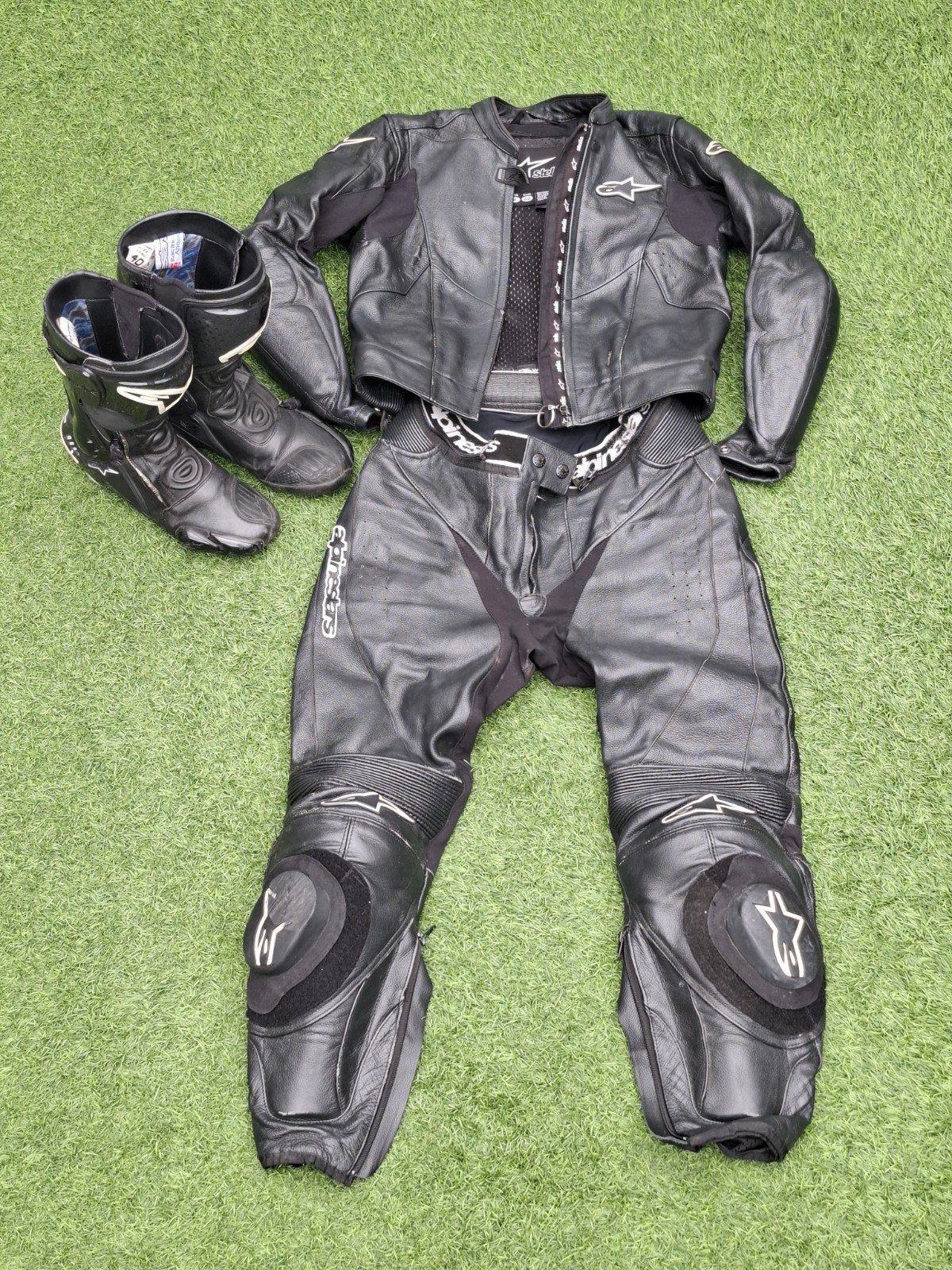 Alpinestars motorpak en laarzen dames - maat 36/40, Ophalen, Combipak, Alpinestars, Dames