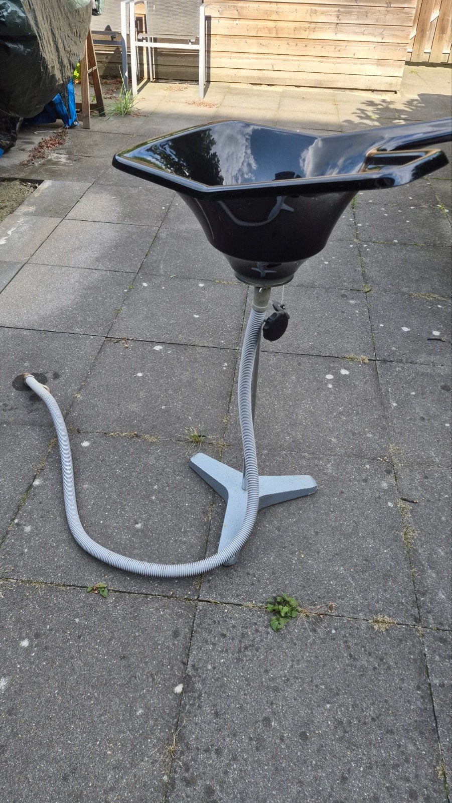 mobiele kapperswasbak, Ophalen, Overige typen
