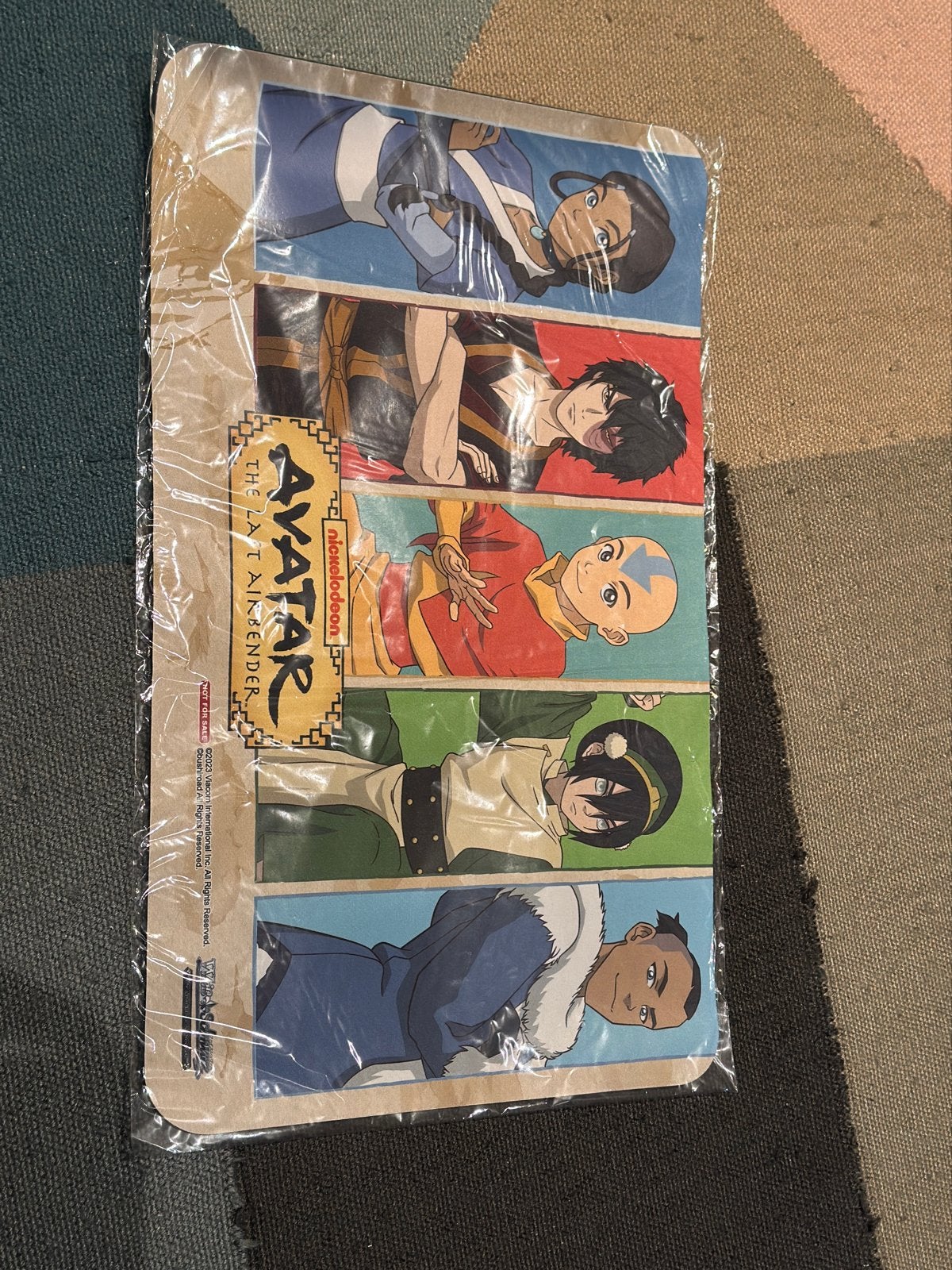Nieuwe Avatar: The Last Airbender Muismat - In Plastic, Ophalen of Verzenden, Gaming muismat, Nieuw