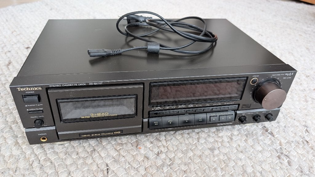 Technics RS-BX727 cassettedeck casettespeler, Ophalen of Verzenden, Enkel, Overige merken