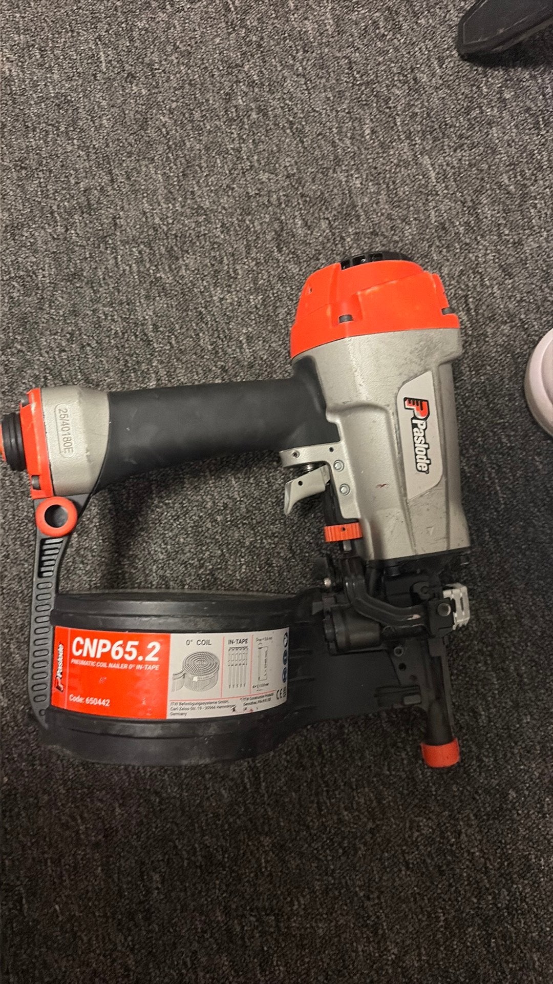 Paslode CNP65.2, Ophalen, Zo goed als nieuw, Overige typen, Variabele snelheid