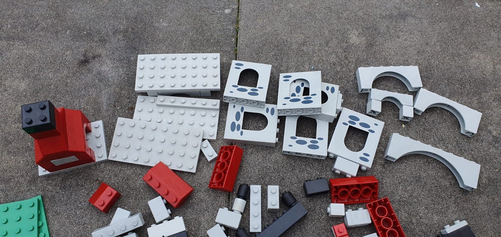 Diverse LEGO bouwstenen en grondplaten, Ophalen of Verzenden