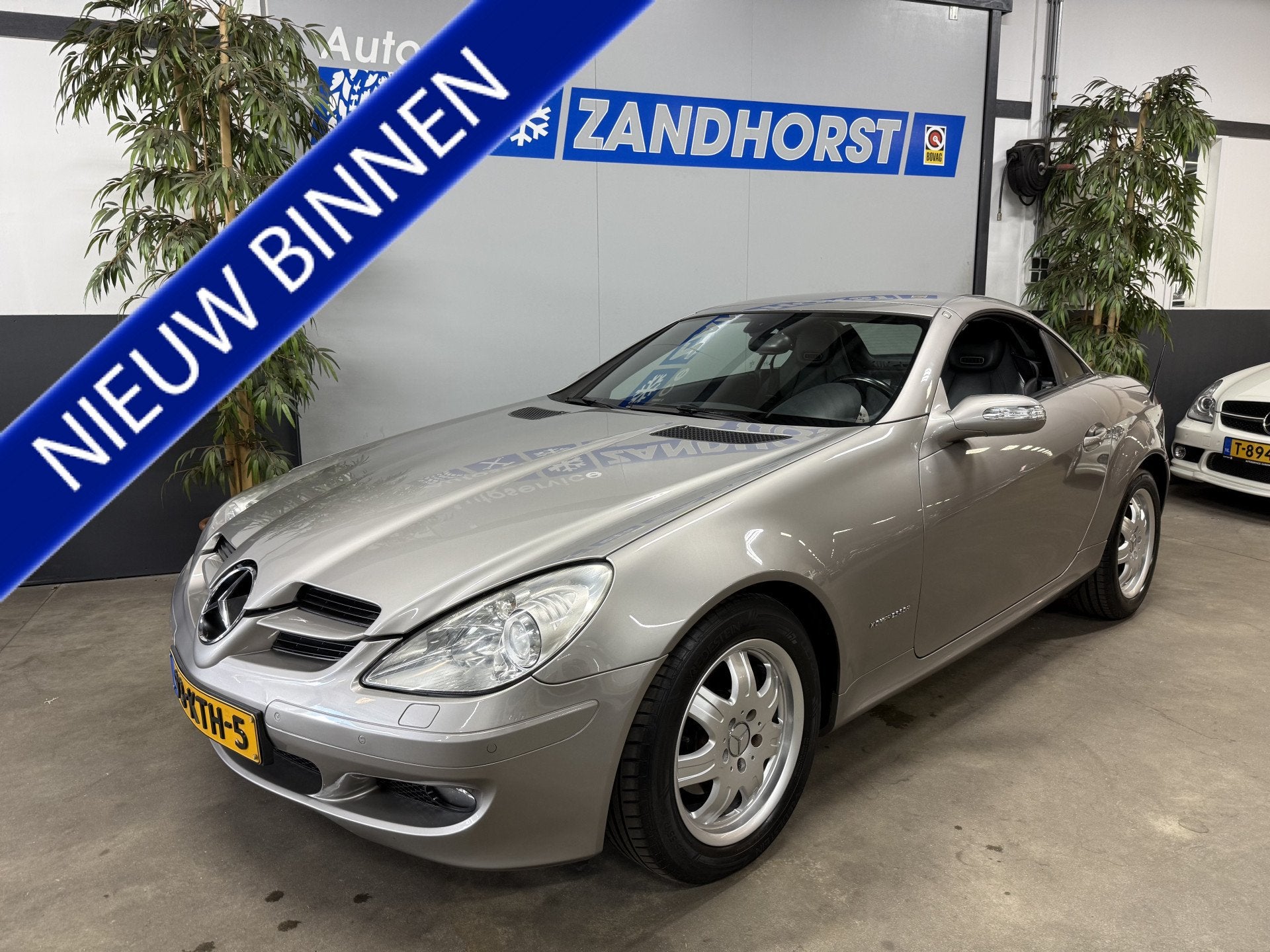 Mercedes-Benz SLK 200 K. (bj 2006, automaat), Auto's, Automaat, Achterwielaandrijving, Gebruikt, 4 cilinders