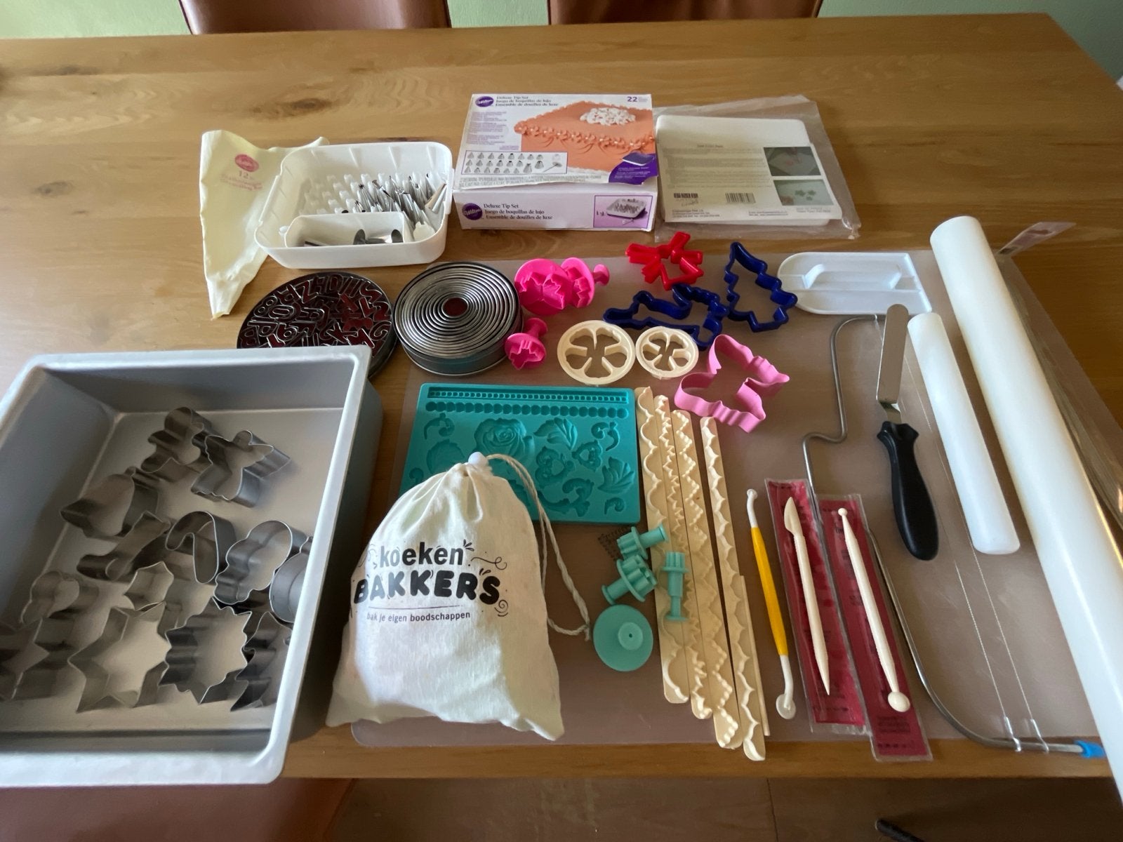 Uitgebreid Bakspullenpakket voor Taarten, Cupcakes & Koekjes, Ophalen, Gebruikt