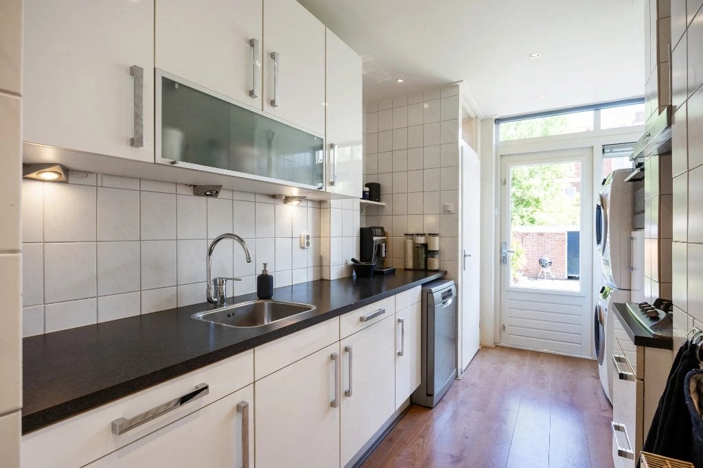 Complete keuken inclusief apparatuur, Ophalen, Gebruikt, Wit, Enkelwandige keuken