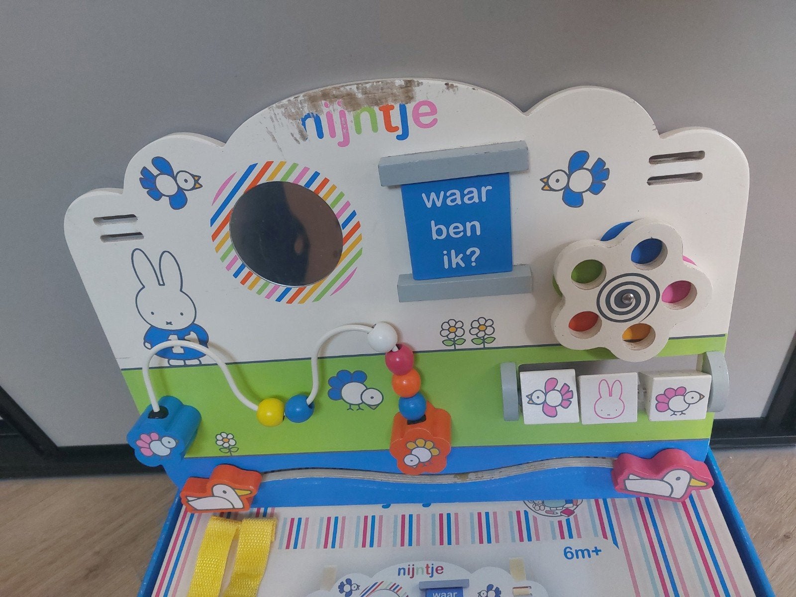 Nijntje Houten Activity Centre - Baby Speelgoed, Ophalen of Verzenden, Gebruikt, Overige typen