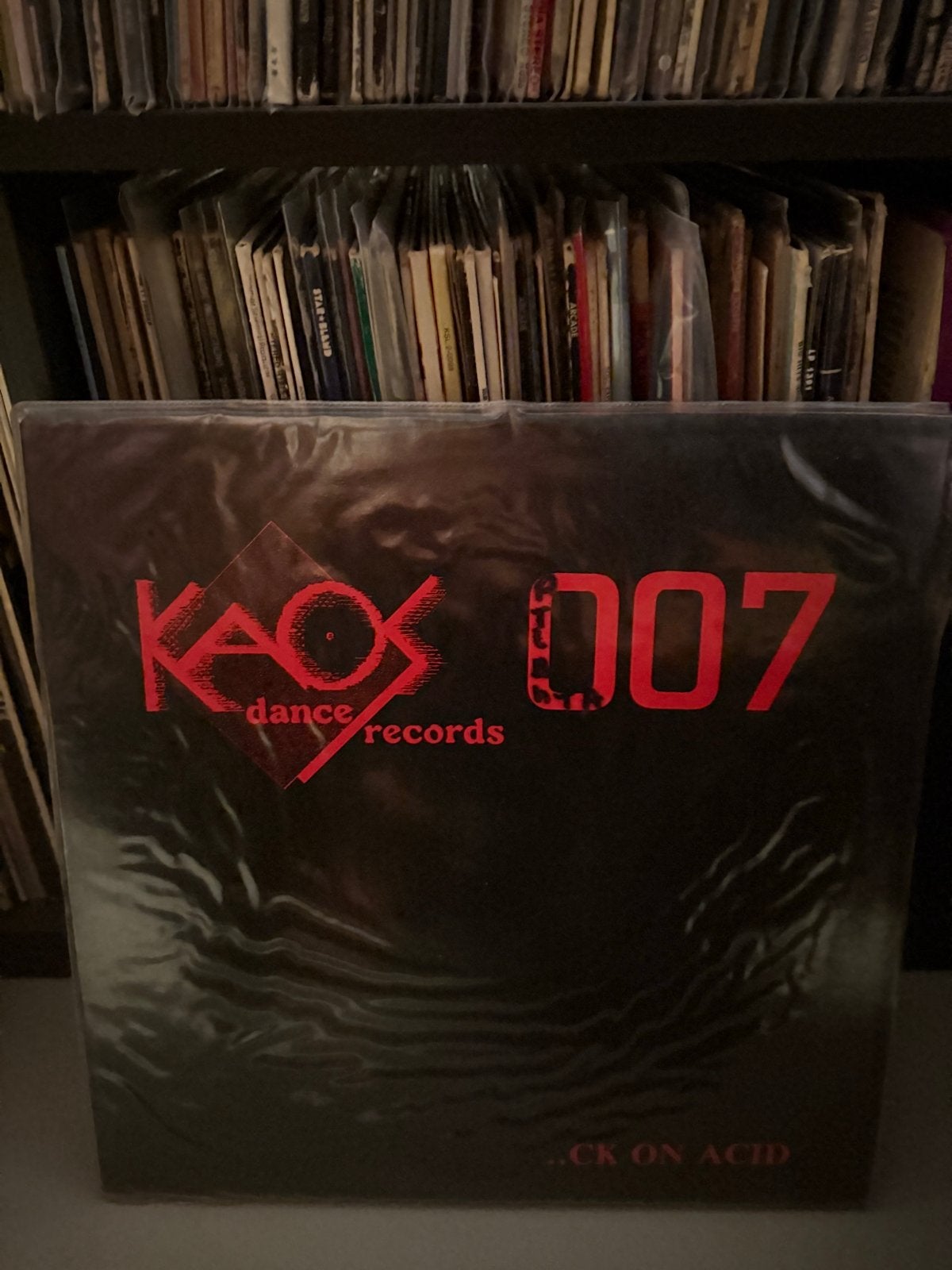 Kaos Dance Records 007 - CK On Acid / FU.. On Acid Vinyl
