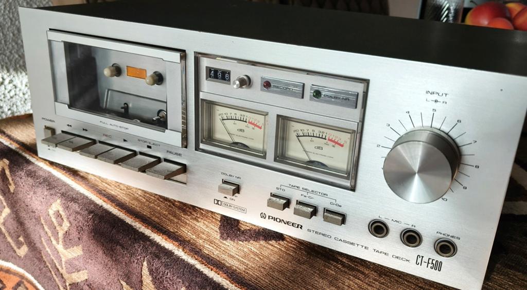 Pioneer CT-F500 cassettedeck, Audio, Tv en Foto, Cassettedecks, Ophalen of Verzenden, Overige merken