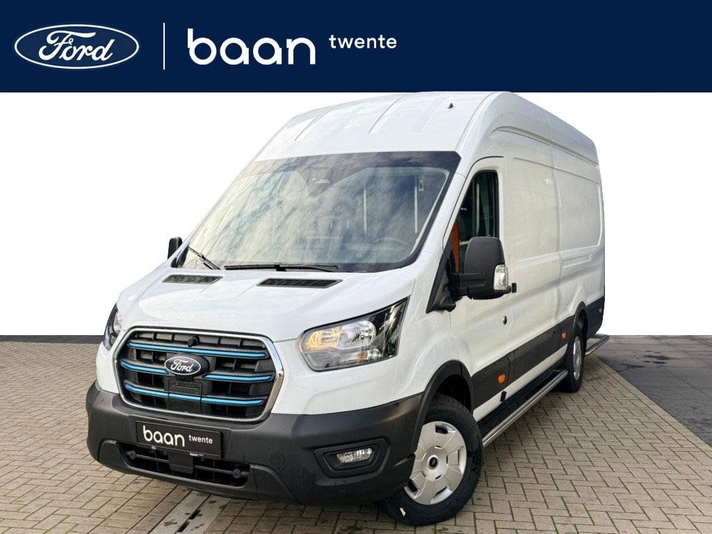 Ford E-Transit 350 L4H3 Trend 68 kWh | SUBCO inbouw | Omgebo, 12 maanden, Stof, Automatische klimaatregeling, Zwart