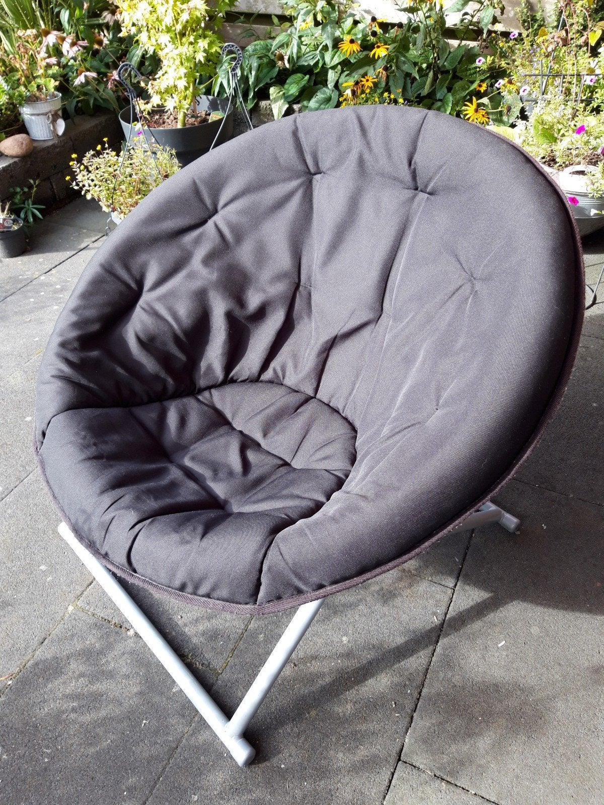 Mooie stoel van Ikea. Inklapbaar., Tuin en Terras, Tuinstoelen, Ophalen, Zo goed als nieuw, Inklapbaar