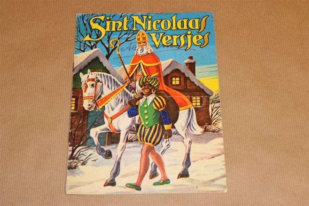 Sint Nicolaas Versjes - Oude uitgave ca 1960, Boeken, Ophalen of Verzenden, Gelezen