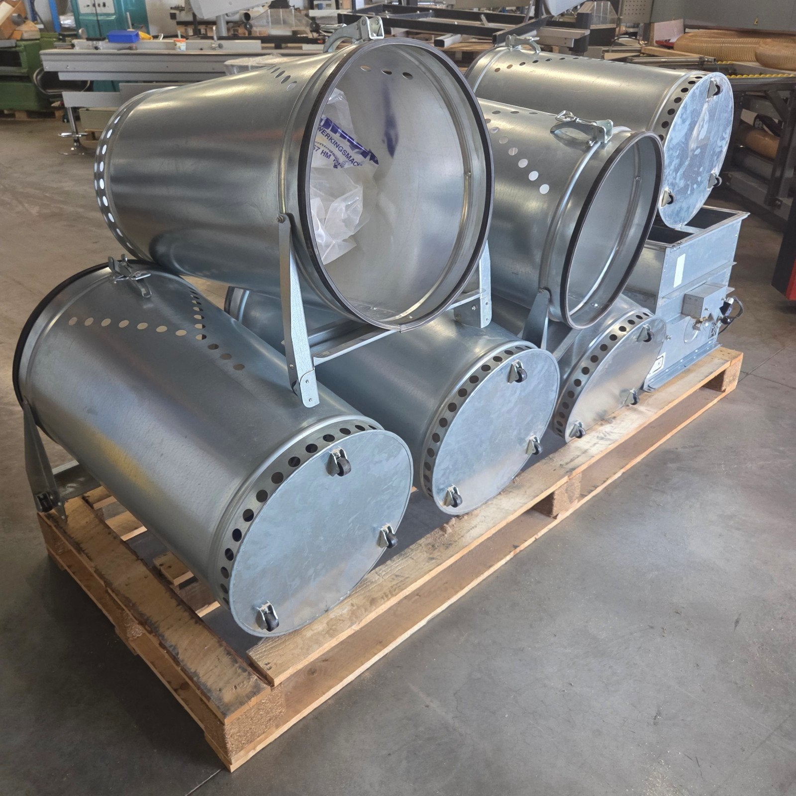 Schuko afzuiger Compact ** 7700m3  met 300mm COMPACT, Ophalen of Verzenden, Zo goed als nieuw, Ventilator en Afzuiger