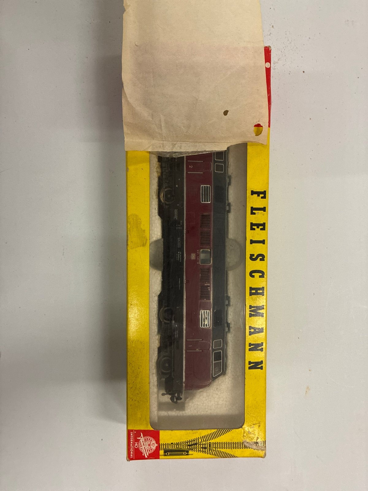 Fleischmann Locomotief DB 221 137-5 - Model 4235, Gebruikt, Fleischmann, Ophalen of Verzenden, Gelijkstroom