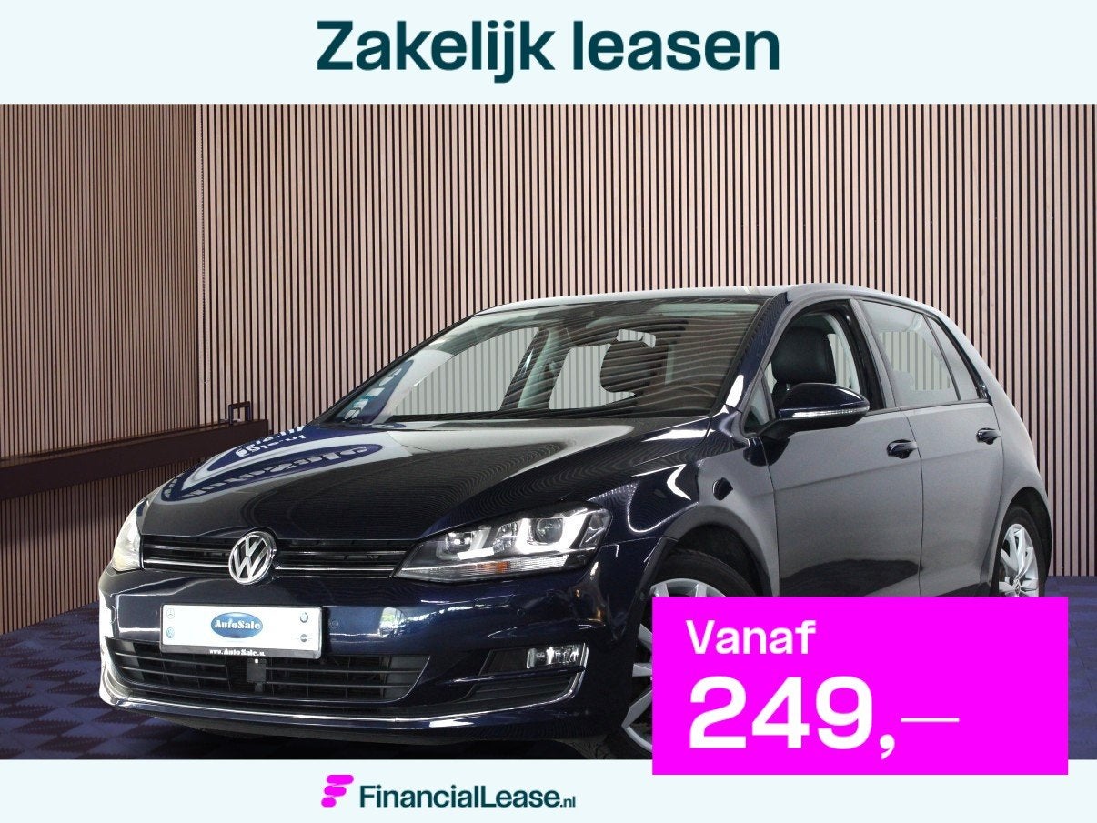 Volkswagen Golf 1.4 TSI DSG Highline CARPLAY MASSAGE XENON L, Gebruikt, Zwart, 4 cilinders, Blauw