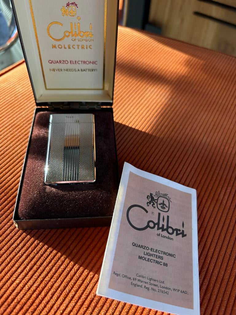 Colibri Molectric 88 Aansteker - in Doos, Ophalen of Verzenden, Zo goed als nieuw, Aansteker