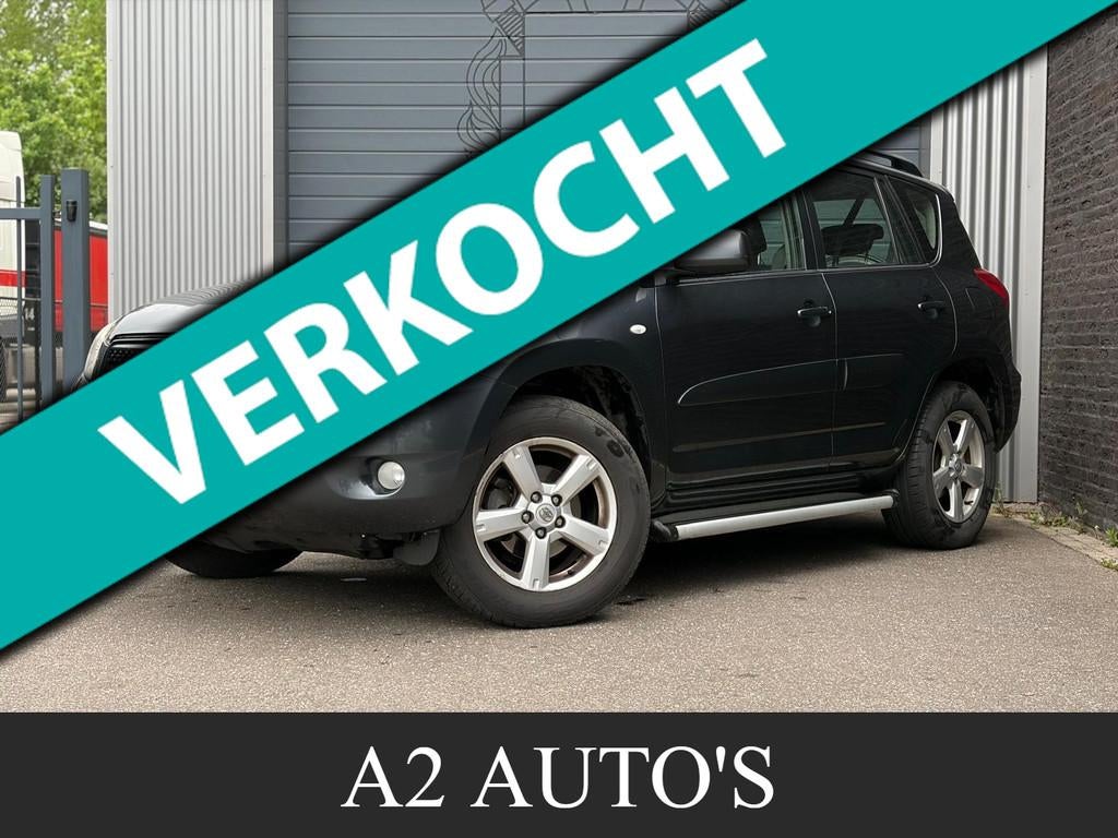 Toyota RAV4 2.0 VVTi Linea Sol 4x4|Ecc|Cruise, Auto's, 1998 cc, Zwart, 4 cilinders, 2000 kg
