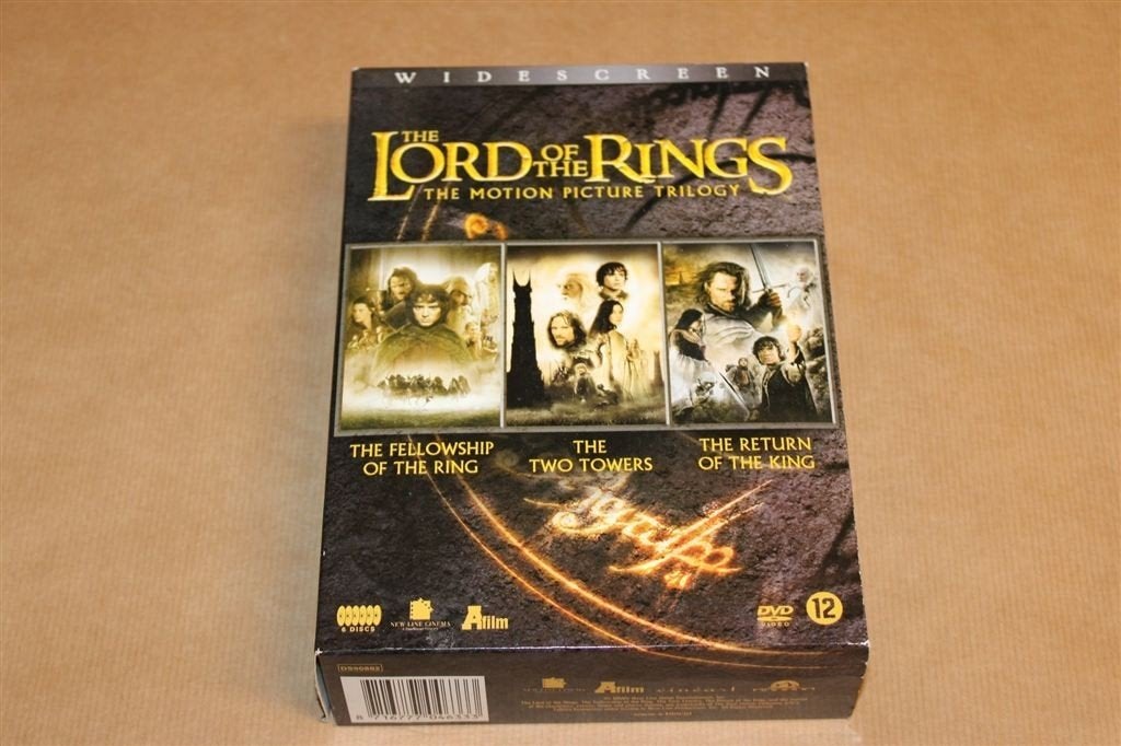 The Lord of the Rings — Complete Trilogie, 6 DVD Box 2004, Alle leeftijden, Ophalen of Verzenden, Gebruikt