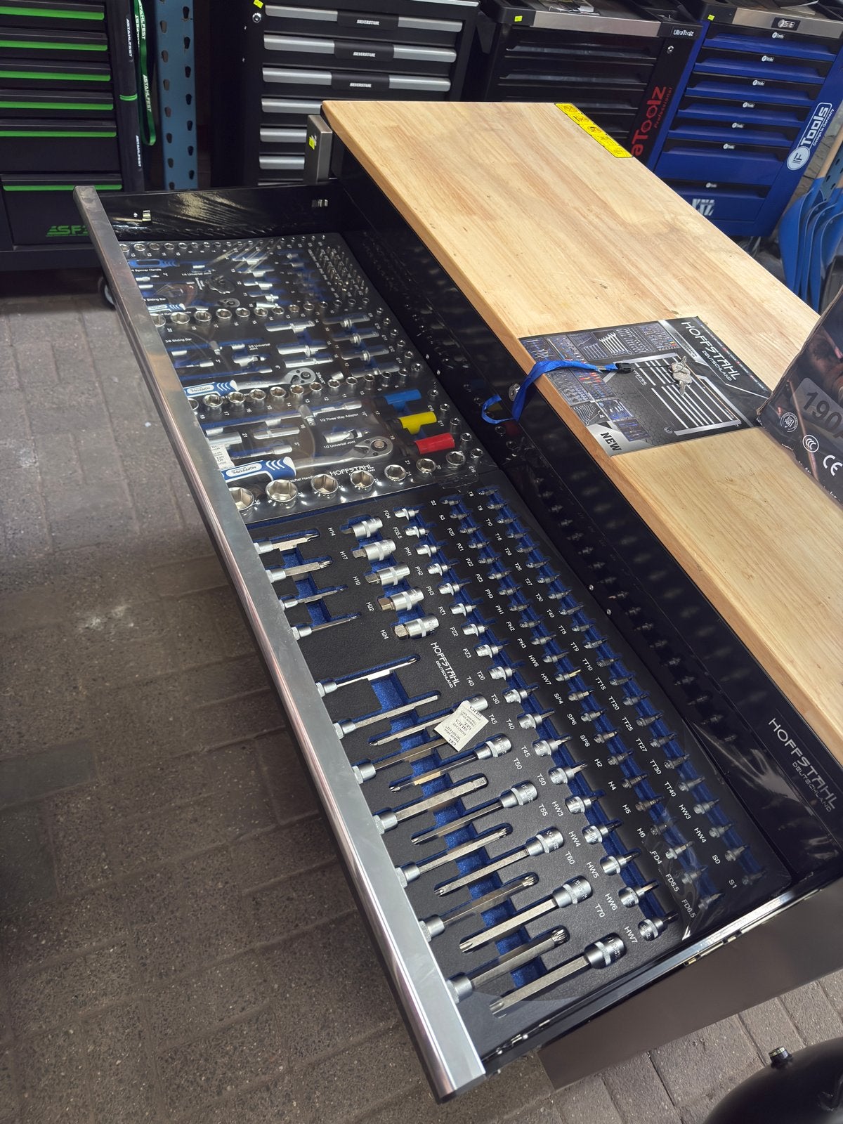 Verrijdbare gevulde xxl gereedschapswagen nieuw, Auto diversen, Ophalen, ., Nieuw, .