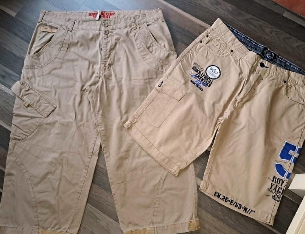 Esprit Cargo broek heren, en/of bermuda, mt 36, Kleding | Heren, Broeken en Pantalons, Nieuw, Overige maten, Beige, Ophalen of Verzenden