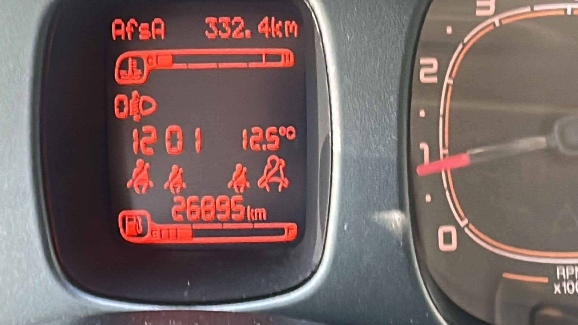 Fiat Panda 1.2 Popstar Airco, origineel NL auto, Tellerrappo, Auto's, Fiat, Gebruikt, Origineel Nederlands, Bedrijf, Handgeschakeld