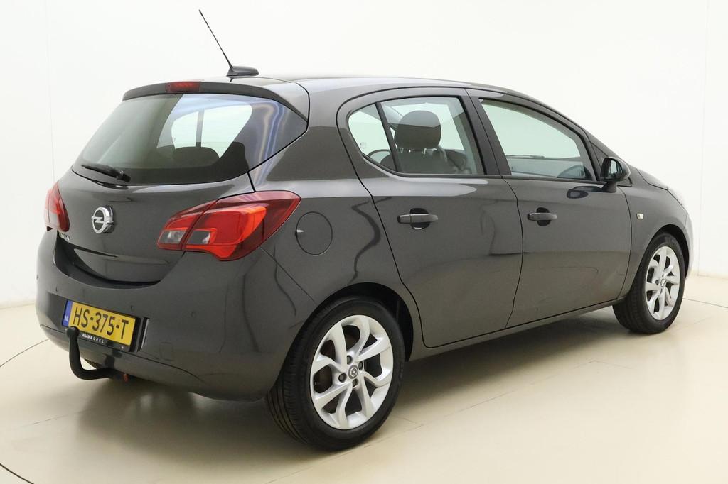 Opel Corsa 1.4 Edition 90pk | Automaat | Airco | Trekhaak |, Auto's, Opel, Gebruikt, 4 cilinders, 49 €/maand, Origineel Nederlands