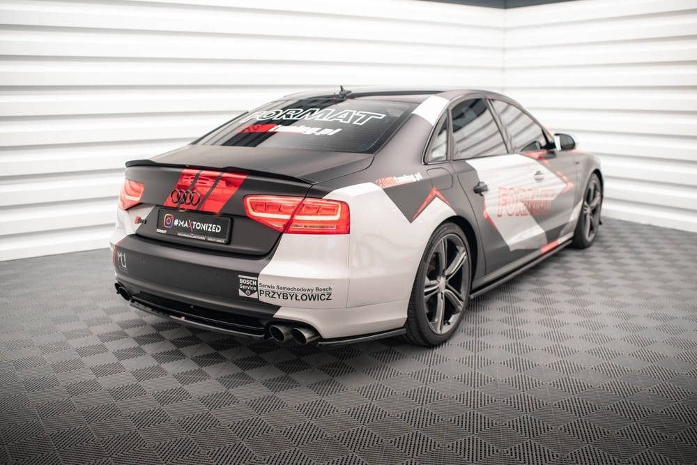 Voorlip sideskirt spoiler diffuser - Audi S8 D4 12-15, Ophalen of Verzenden