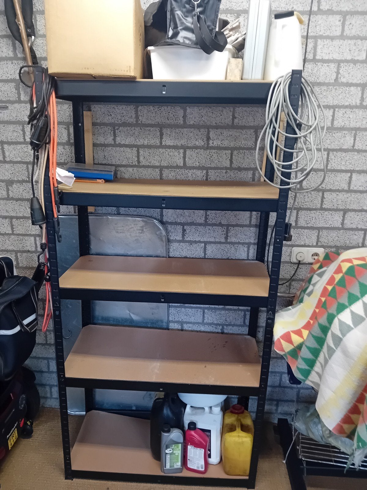 stellage twee keer, Ophalen