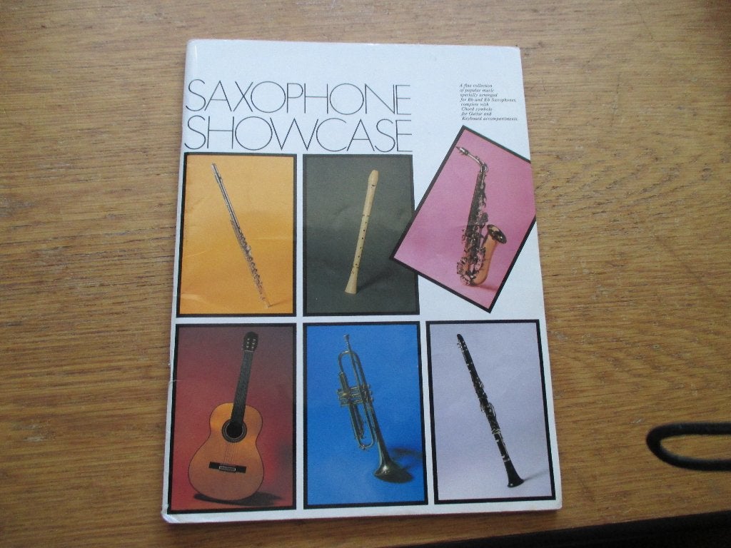 Saxophone Showcase - Muziekboek met bladmuziek, Muziek en Instrumenten, Bladmuziek, Gebruikt, Klarinet, Ophalen of Verzenden, Artiest of Componist