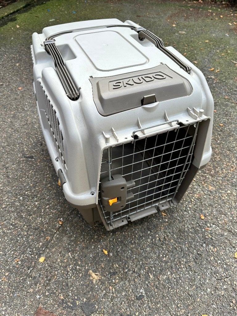 Skudo Trixie reisbench hond maat S-M in zeer goede staat., Ophalen, Gebruikt