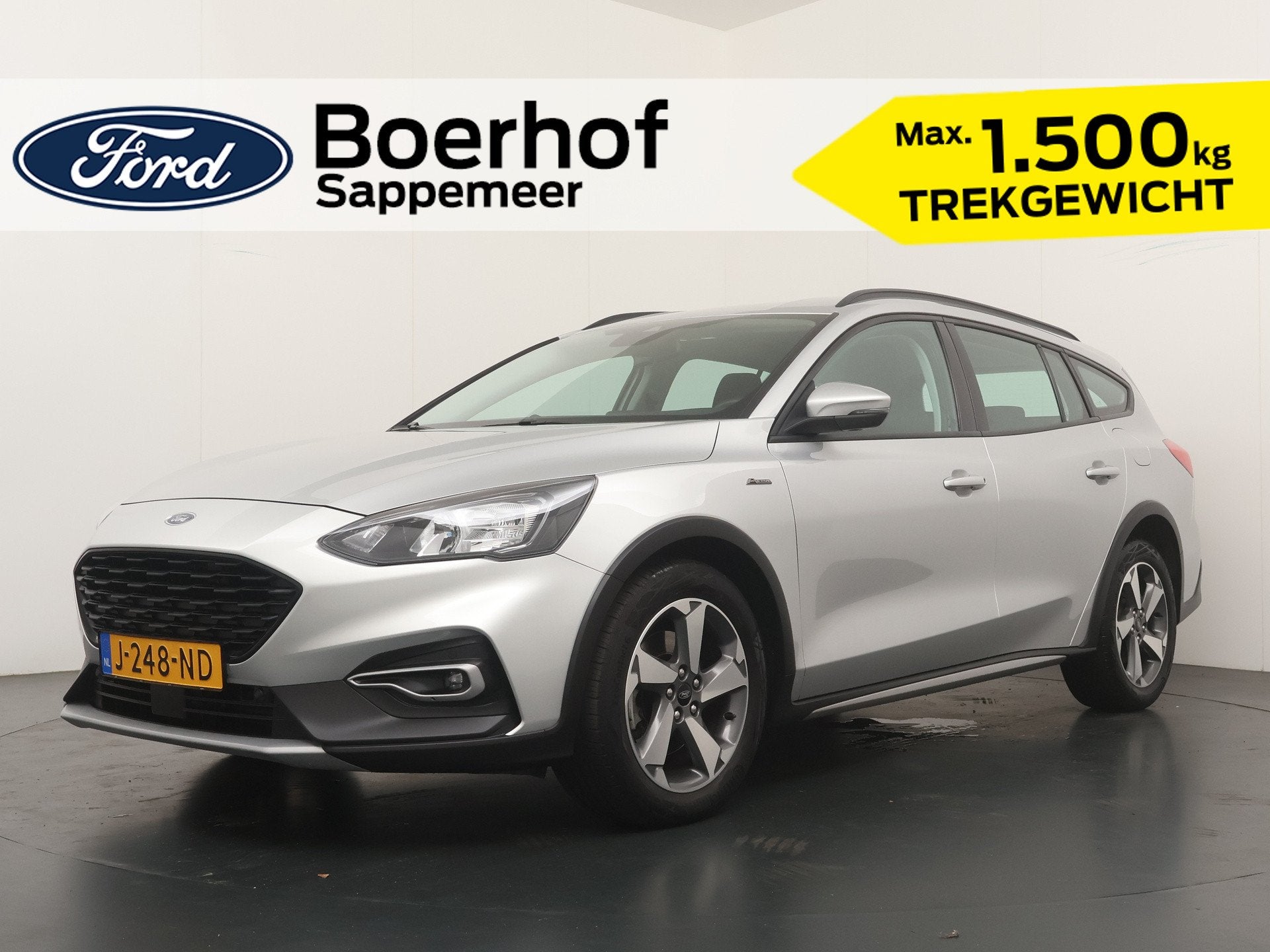 Ford FOCUS Wagon 1.5 EcoBoost Active 150PK Automaat | Navi |, 1345 kg, Stof, 150 pk, Origineel Nederlands
