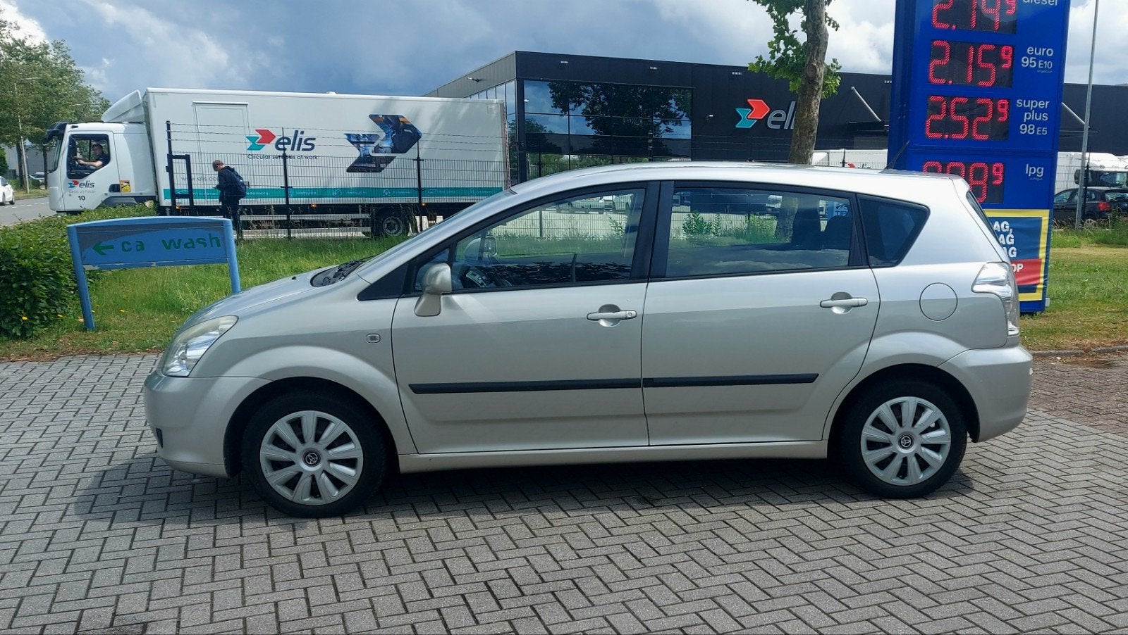 NAP!!Toyota Corolla Verso 1.8 Vvt-i SOL cruisecontrol airco, 1330 kg, 4 cilinders, 129 pk, Origineel Nederlands