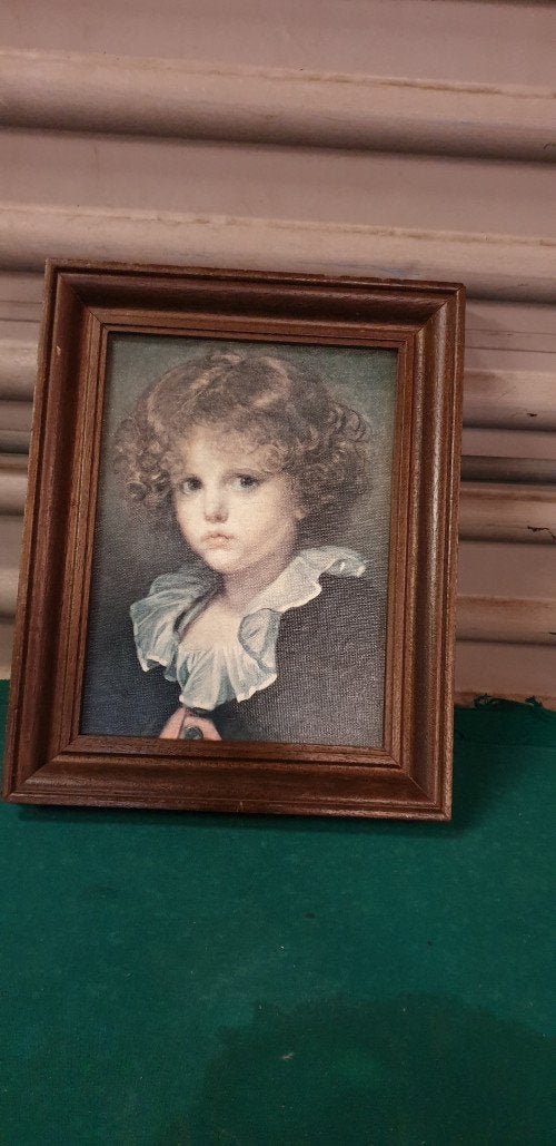 schilderij prent kind, Ophalen of Verzenden, 'T Olde Gre-j, Info@toldegrej.nl, Endepoelstraat 20f Didam