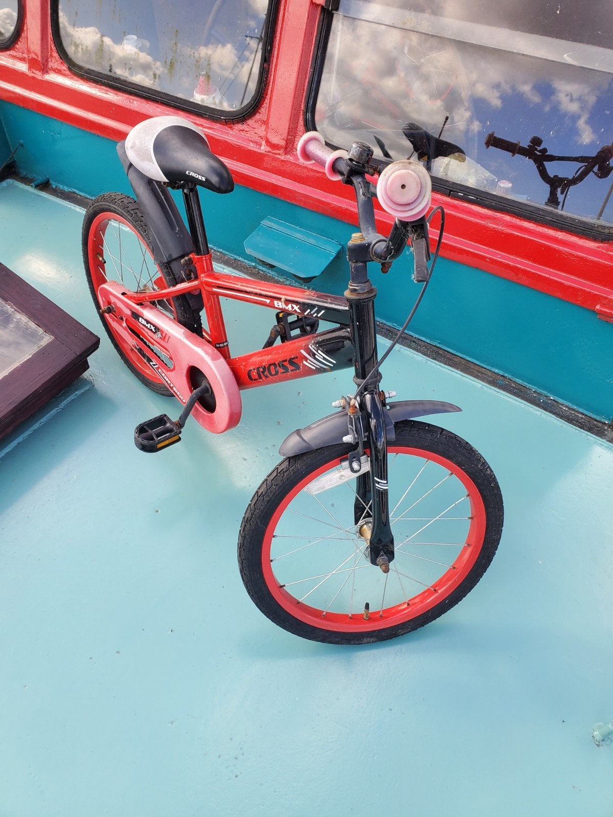 Cortego BMX kinder cross fiets, Fietsen en Brommers, Fietsen | Vouwfietsen, Ophalen, Gebruikt, Minder dan 14 inch