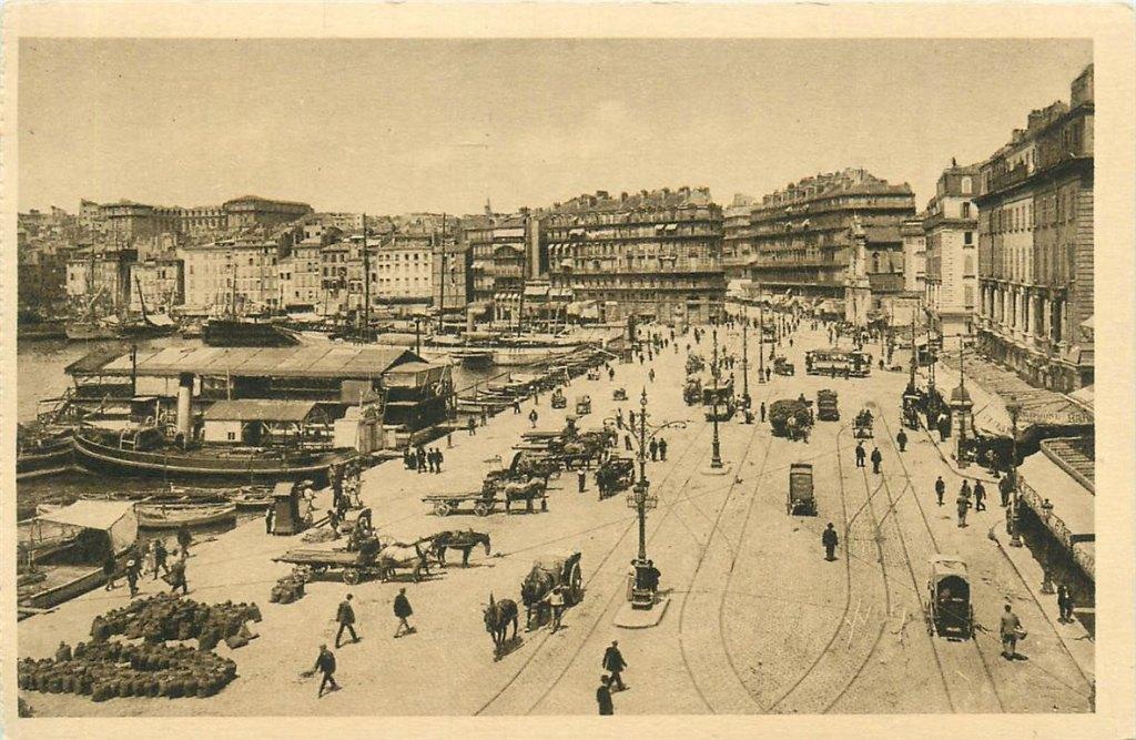 701-474-029 Marseille  Quai des Belges, Verzenden, Voor 1920, Frankrijk