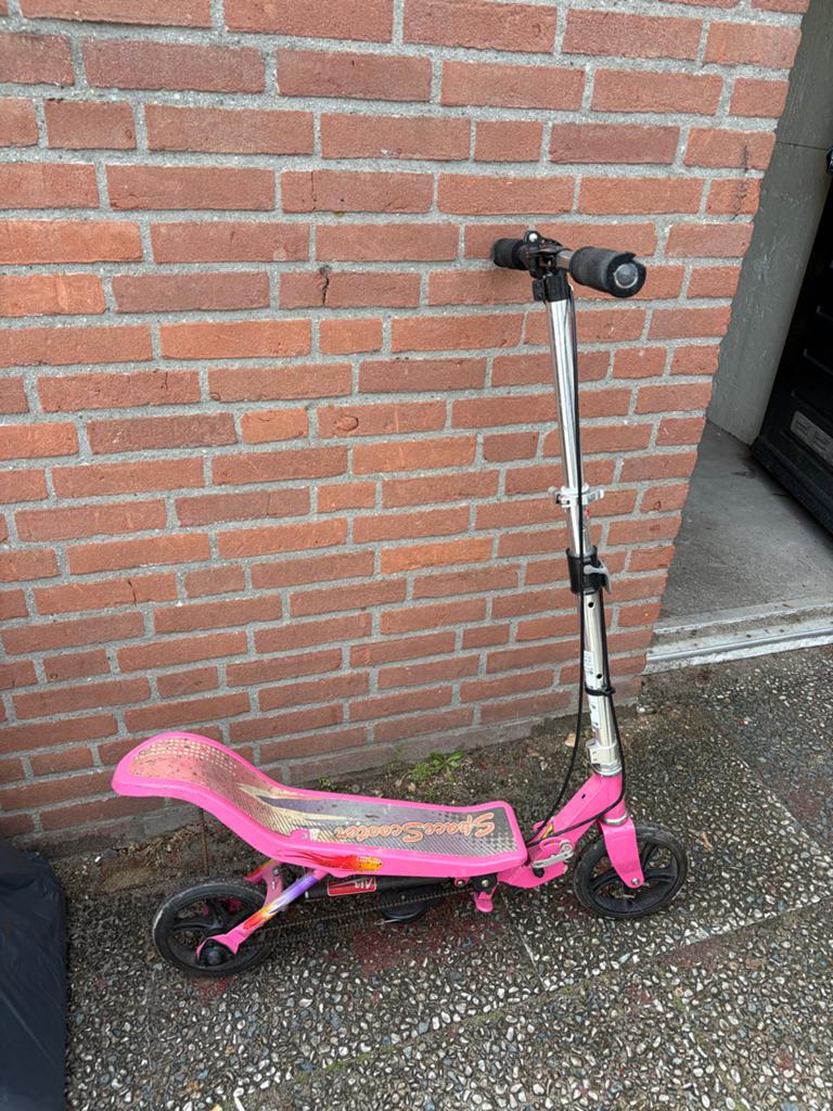 Roze Space Scooter voor kinderen, Fietsen en Brommers, Steps, Ophalen, Gebruikt, Gewone step