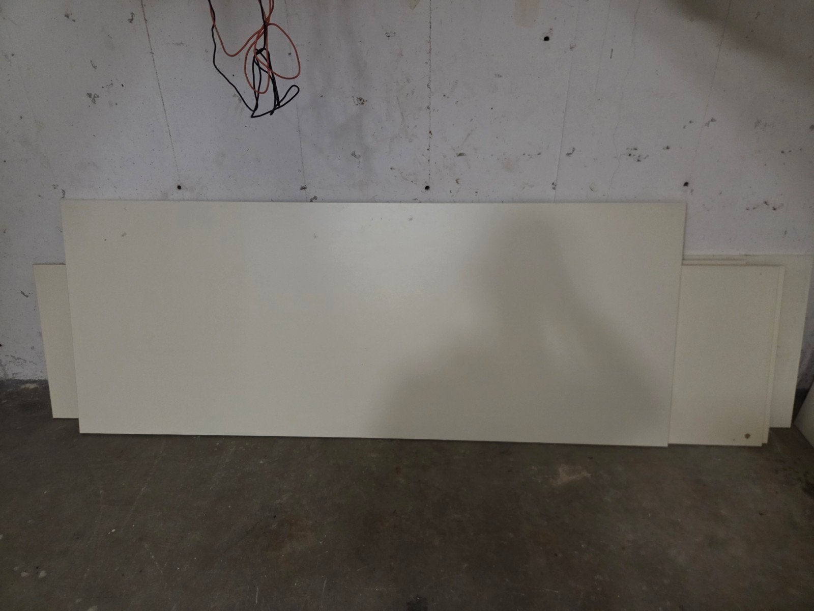 Diverse wandpanelen (crème), Doe-het-zelf en Verbouw, Ophalen, Gebruikt, Plank, Minder dan 200 cm
