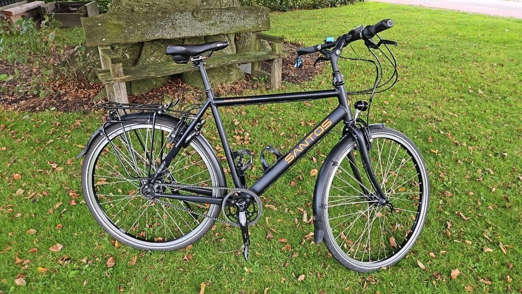 Santos Travelmaster 2.8 trekking fiets, 28 inch, 10 tot 15 versnellingen, Velgrem, Zo goed als nieuw