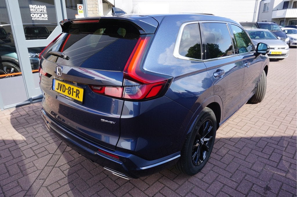 Honda CR-V 2.0 e:PHEV Advance Tech (bj 2025, automaat), Auto's, Honda, Gebruikt, Zwart, 4 cilinders, Leder