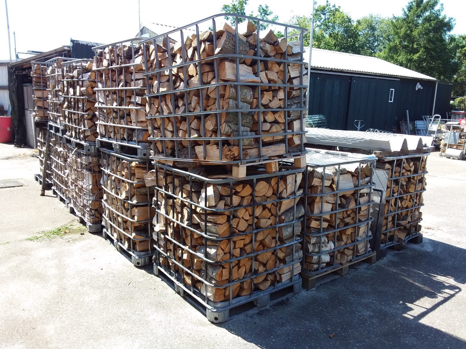 brandhout haardhout kachel berken eiken elsen, Tuin en Terras, Haardhout, Ophalen